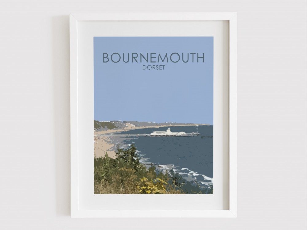 Bournemouth Pier Print