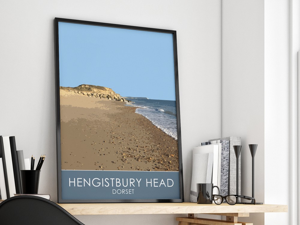 Hengistbury Head Print