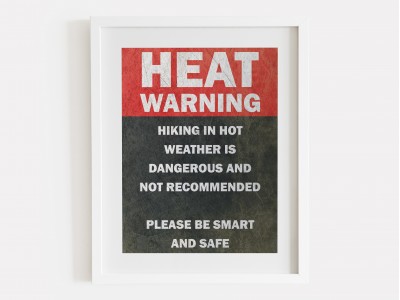 Heat Warning Print