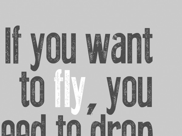 If You Want To Fly Print