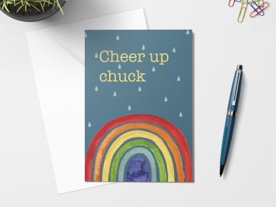 Cheer Up Chuck Card