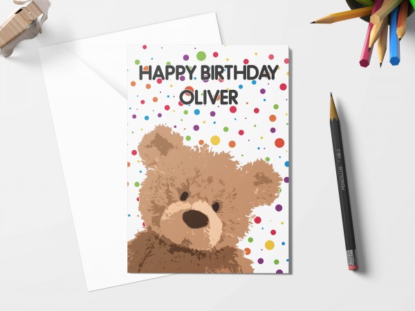 Personalised Children's Birthday Card